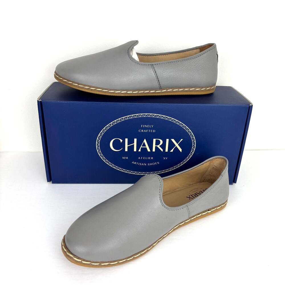 CHARIX NEW Gray Slip-On Comfort Shoes Flats EU 41 / US 9.75 ultimate gray